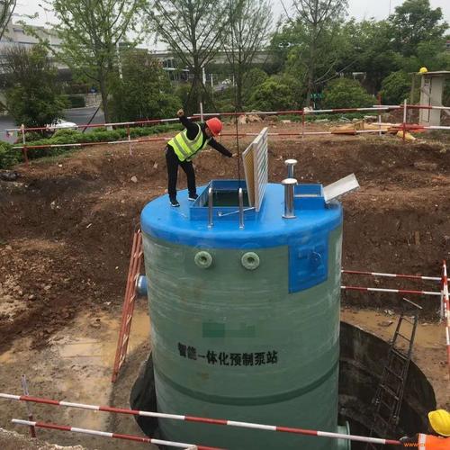 环保设备 水处理设备 产品名称:熊猫一体化污水提升泵站,预制泵站厂家